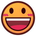 Emojidex 😃 Visage souriant aux grands yeux