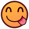 Emojidex 😋 lécher les lèvres