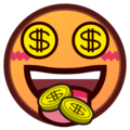 Emojidex 🤑 Geld Gesicht