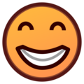 Emojidex 😁 Viso raggiante con occhi sorridenti