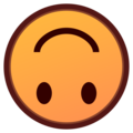 Emojidex 🙃 Upside Down Smiley Face