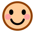 SoftBank ☺️ White Smiley Face