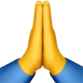 Apple 🙏 Praying Hands