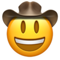 Apple 🤠 Cowboy Hat