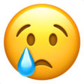 Apple 😢 Sad Crying