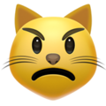 Apple 😾 Pouting Cat