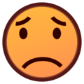 Emojidex 😟 Worried Face