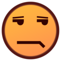 Emojidex 😒 nierozbawiona twarz