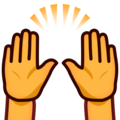 Emojidex 🙌 Raised Hands