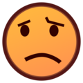 Emojidex 😕 kafası karışmış yüz
