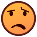 Emojidex 😧 Anguished Face