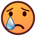 Emojidex 😢 cara de choro
