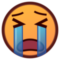 Emojidex 😭 Sobbing