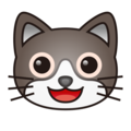 Emojidex 😺 gato sorridente