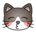 Emojidex 😽 gato besando
