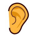 Emojidex 👂 orelha