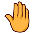 Emojidex 🤚 Raised Back of Hand