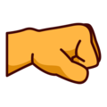 Emojidex 🤜 poing à droite