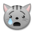 LG😿 weinende Katze