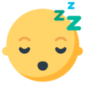 Mozilla 😴 schlafendes Gesicht