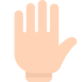 Mozilla ✋ erhobene Hand