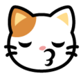 SoftBank 😽 gato besando