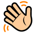 SoftBank 👋 Hand winken