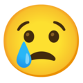 Google 😢 Crying Face