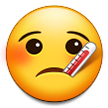 Microsoft 🤒 Face with Thermometer