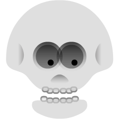 Skype 💀 Realistic Skull