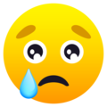 Joypixels 😢 Crying Face