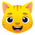 Joypixels 😺 gato sorridente