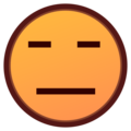 Emojidex 😑 Straight Mouth
