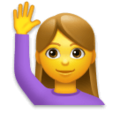 LG🙋‍♀️ Girl Raising Her Hand