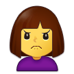 Microsoft 🙍‍♀️ Woman Frowning
