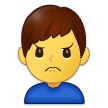 Microsoft 🙍‍♂️ Man Frowning