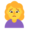 Samsung 🙍‍♀️ Woman Frowning
