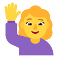 Samsung 🙋‍♀️ Girl Raising Her Hand