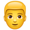 Whatsapp 👱 Person with Blond Hair
