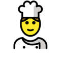 Openmoji🧑‍🍳👨‍🍳👩‍🍳 Chef