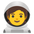Google 🧑‍🚀👨‍🚀👩‍🚀 astronaute