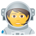 Joypixels 🧑‍🚀👨‍🚀👩‍🚀 El astronauta