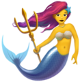 Apple 🧜‍♀️🧜‍♂️ Mermaid