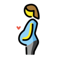 Openmoji🤰 Pregnant