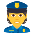 Joypixels 👮👮‍♂️👮‍♀️ polícia