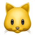 Apple 🐱 Cat Face