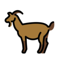Openmoji🐐 keçi