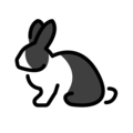 Openmoji🐇🐰 Rabbit