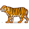 Emojidex 🐅🐯 Tygrys