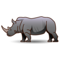 Emojidex 🦏 Rhinoceros